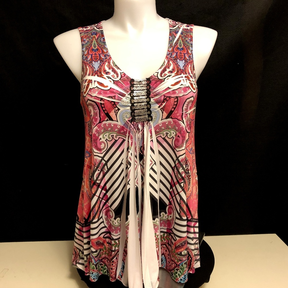 World Unity Women's Large Sleeveless Tunic